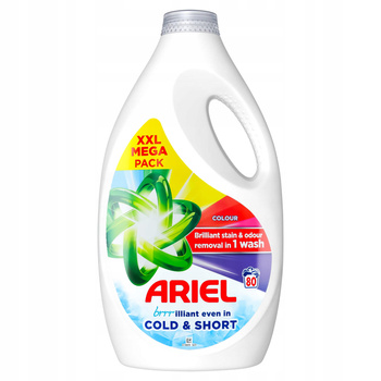 Żel do Prania Koloru Ariel Cold Wash 80 prań 2,64 L